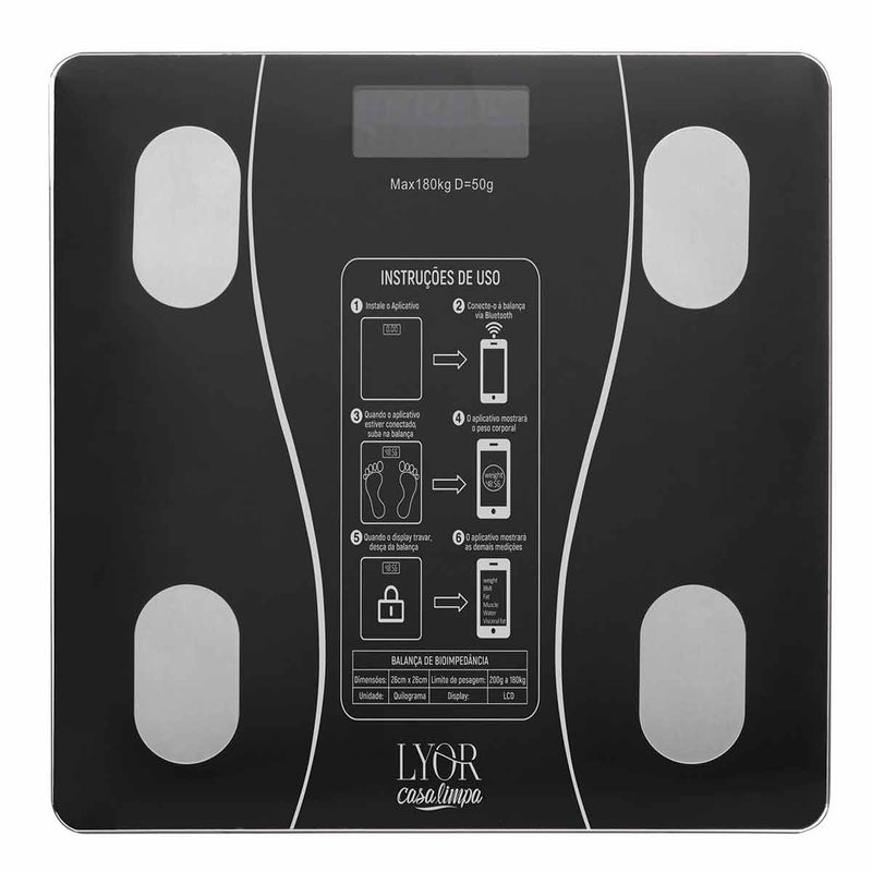 SmartFit 180 Balança Digital Inteligente com Análise Corporal