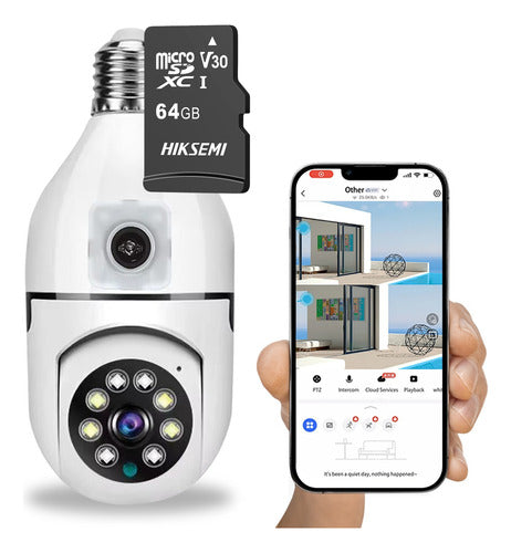 Câmera de Segurança  Eye 360 Pro - Full HD Wi-Fi  5G