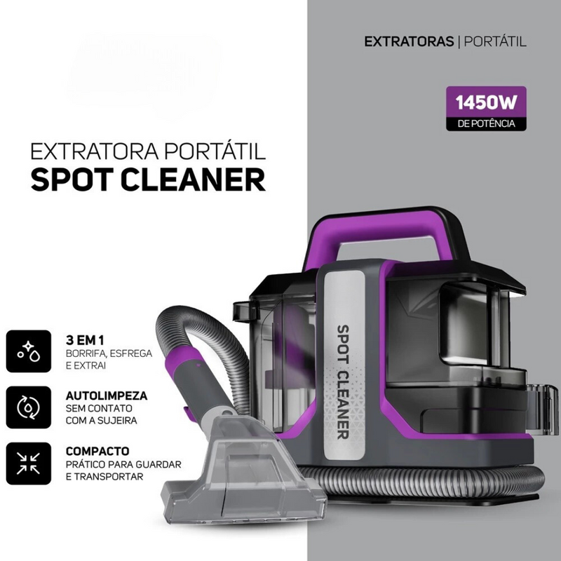 Extratora Portátil WAP Spot Cleaner - Limpeza Prática e Poderosa