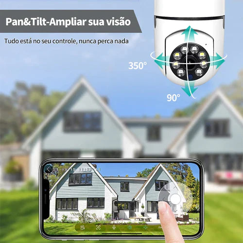 Câmera de Segurança  Eye 360 Pro - Full HD Wi-Fi  5G