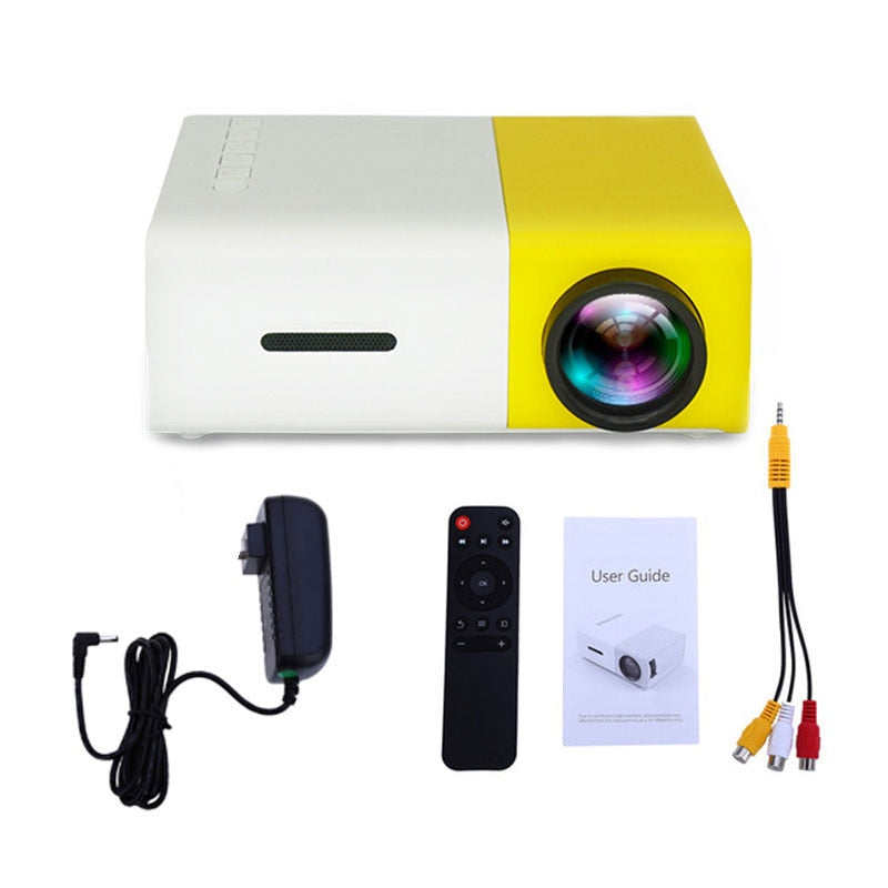 Mini Projetor SmartShow Portátil LED Full HD